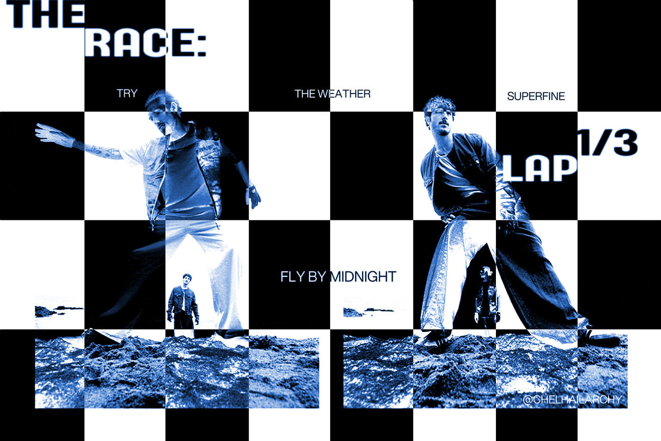 'The Race: Lap 1/3' EP by Fly By Midnight (June 2024)